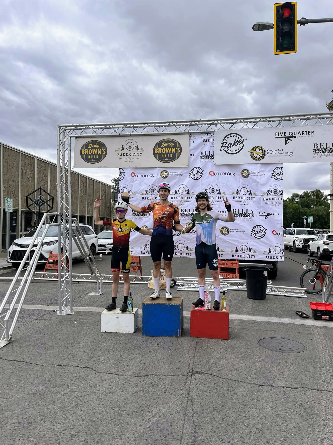 Cat 3 stage 3 podium
