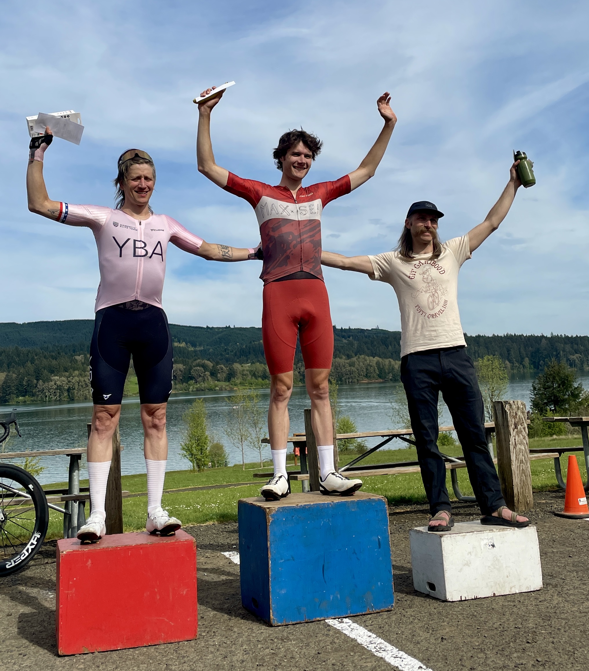 Alex on the podium