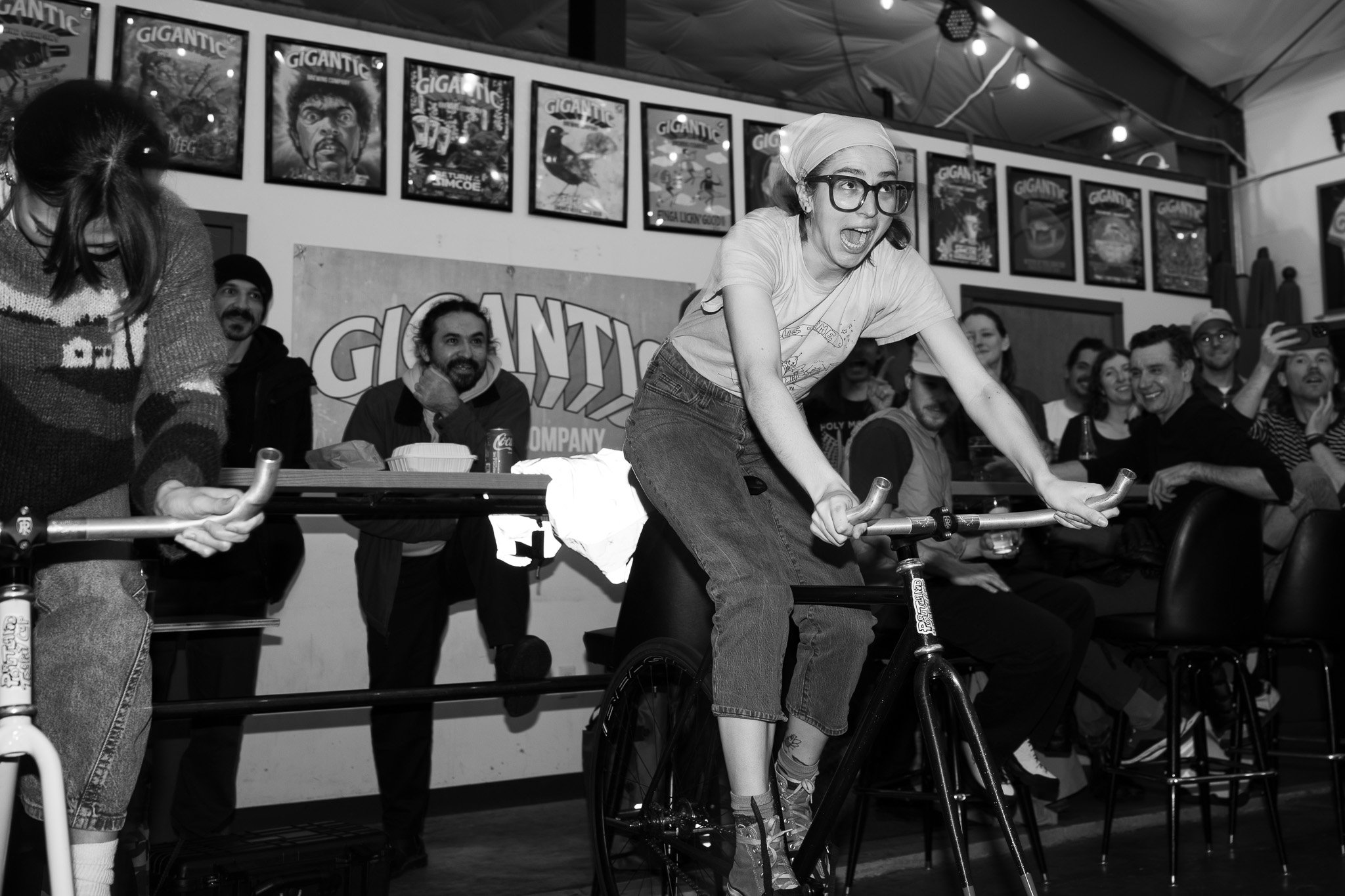 Racing at Gold Sprints