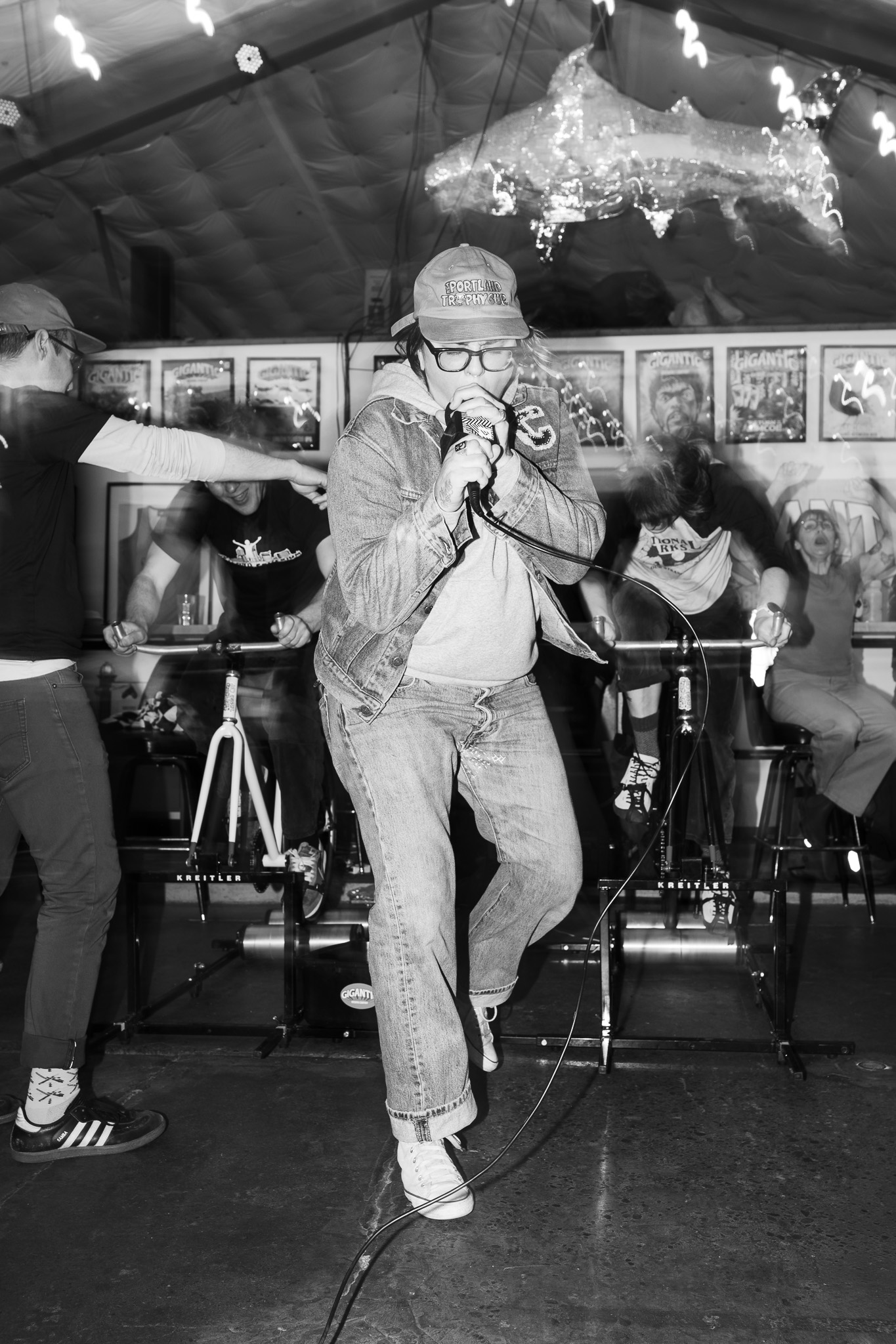 MC on the mic