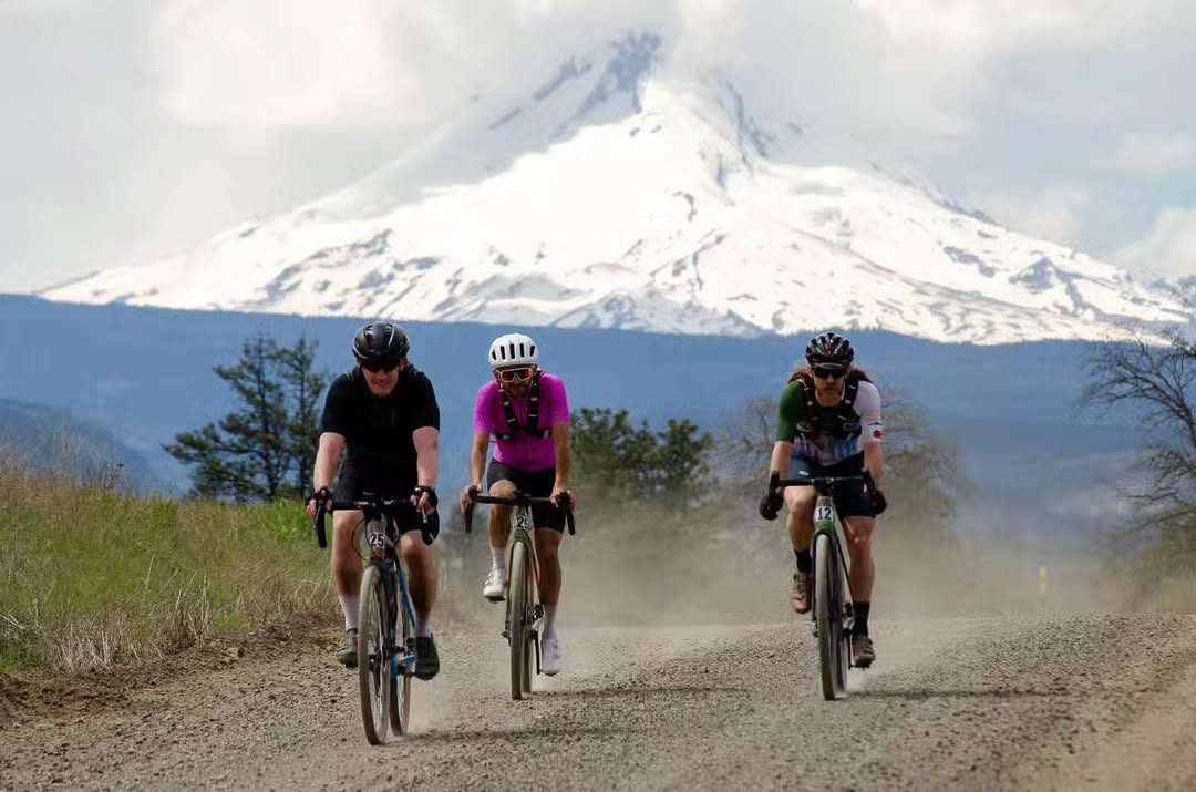 Alex with Mt Hood behind