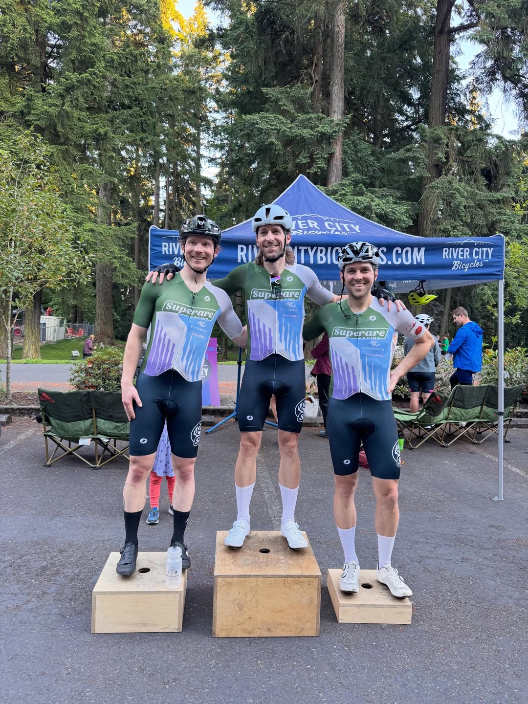Cat 3 podium sweep in week 2