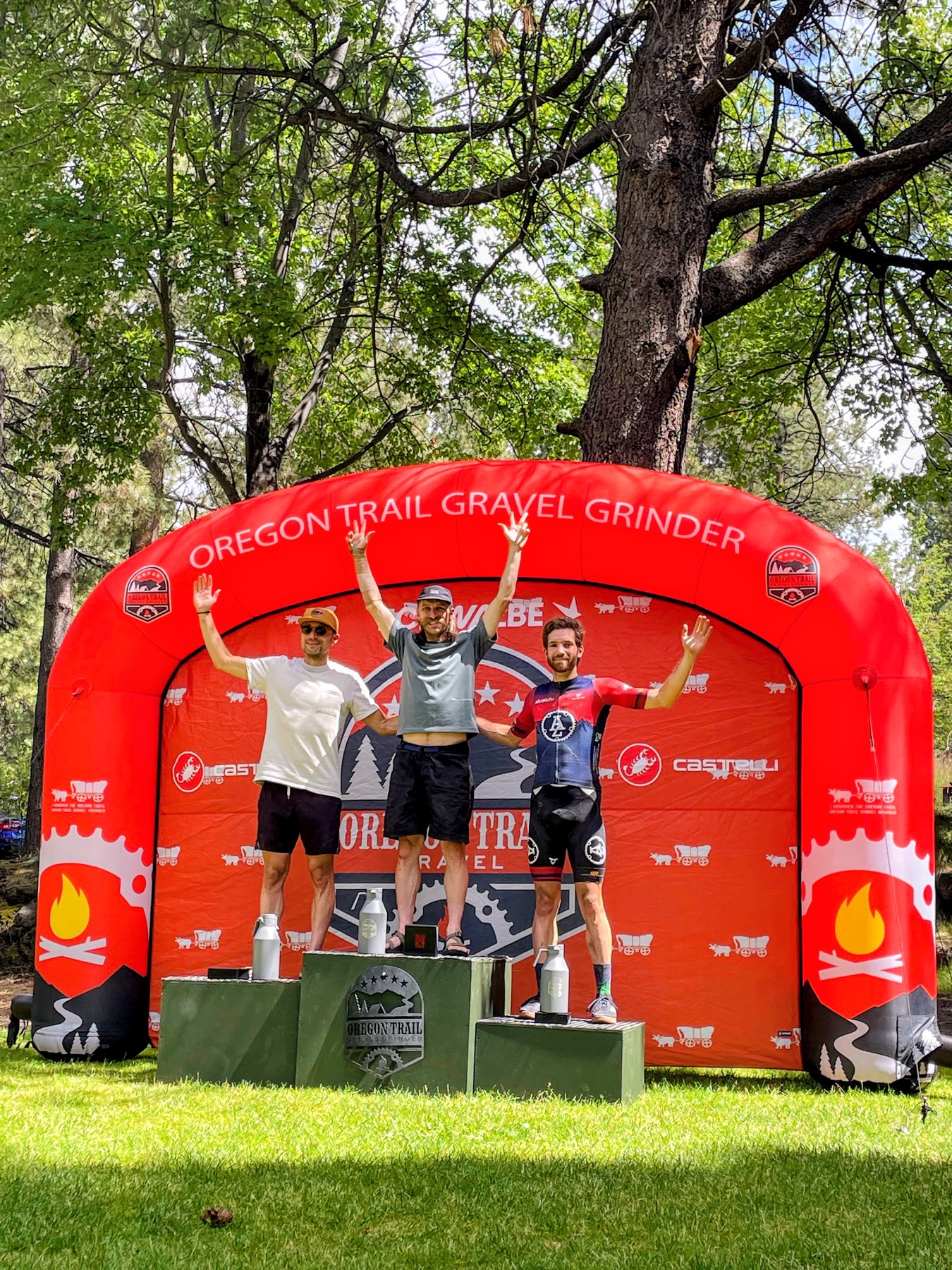 Open Men GC podium