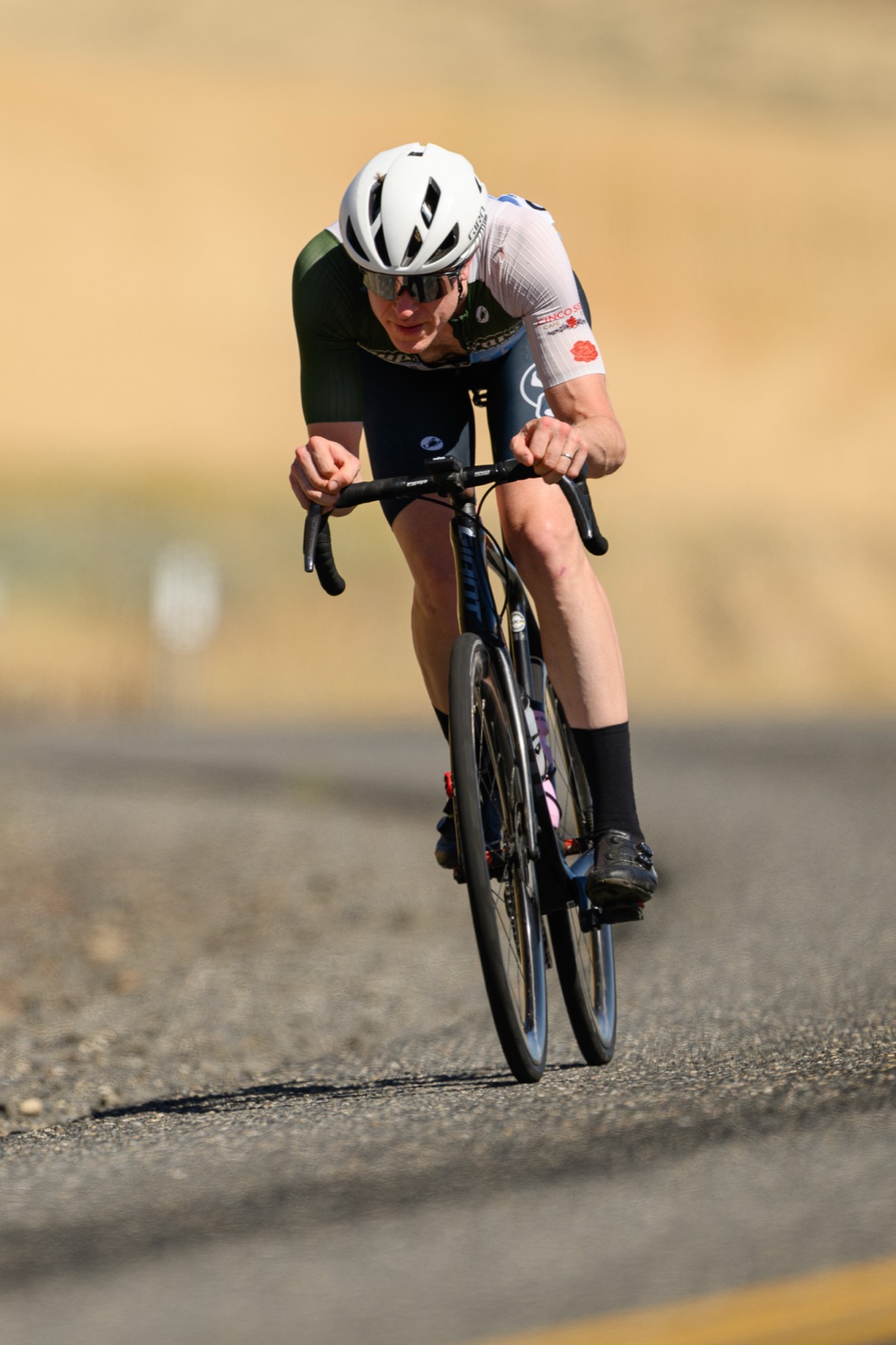 Solo in the cat 1/2 road race